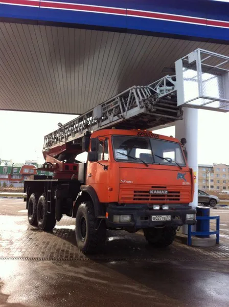 Высотная автовышка Камаз 36м
