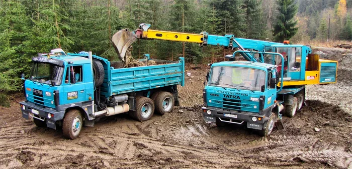 Самосвал Татра (Tatra) 815
