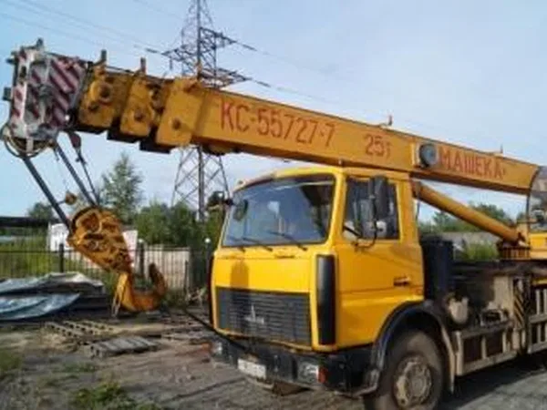Автокран Машека  КС-55727-7 на шасси МАЗ