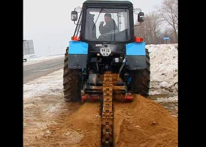 Траншеекопатель МТЗ 82