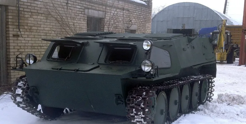 Гусеничный вездеход ГАЗ ГТСМ