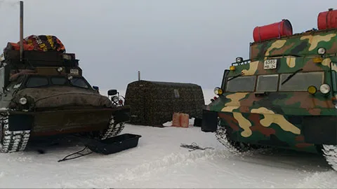 Гусеничный вездеход 345 МЗ ГТС