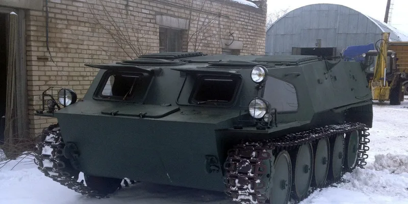 Гусеничный вездеход ГАЗ 73