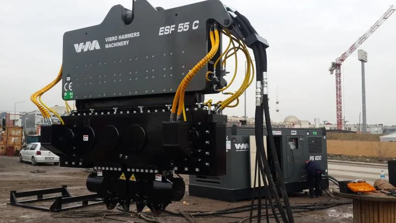 Вибропогружатель AGT VHM 55 C