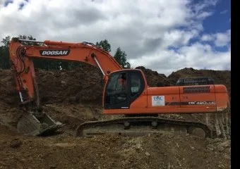 Гусеничный экскаватор DOOSAN DX420