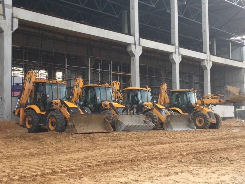 Фронтальный погрузчик JCB 3х