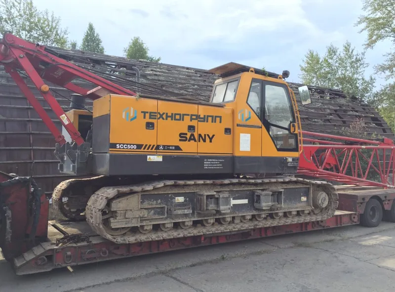 Гусеничный кран Sany SCC500D