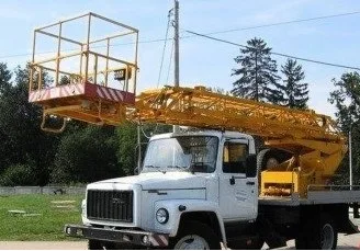 Средневысотная автовышка ЗИЛ 130