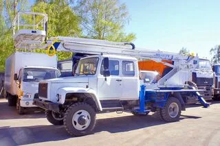 Маловысотная автовышка Стройдормаш Алапаевск АПТ-17