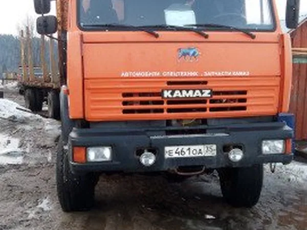 Сортиментовоз КамАЗ 53228 с ГМУ