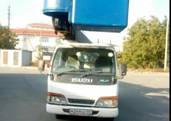 Маловысотная автовышка ISUZU 180W-9S