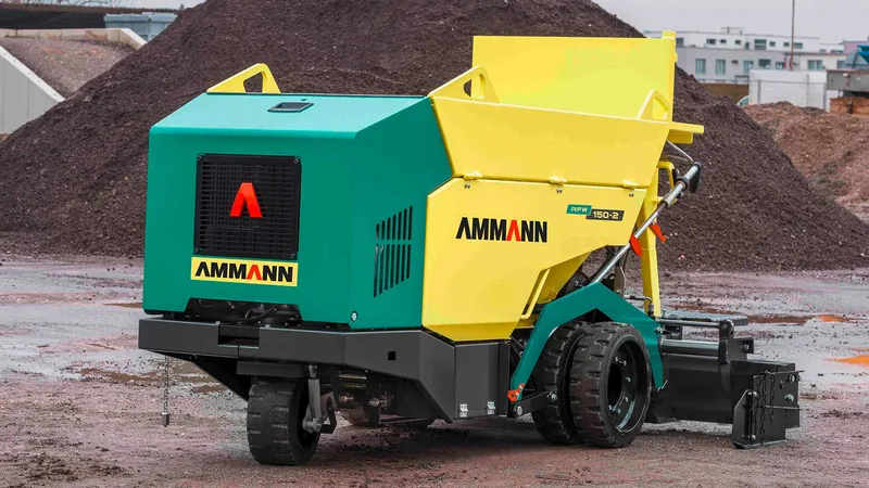 Асфальтоукладчик Ammann AFW150G
