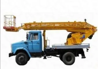 Маловысотная автовышка ЗИЛ 4333
