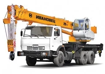 Автокран Камаз Ивановец 25 тонн