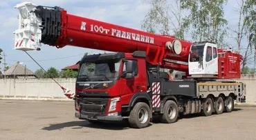 Автокран Галичанин AC 100