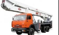 Средневысотная автовышка Камаз 32