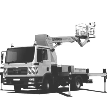Средневысотная автовышка RUTHMANN MAN