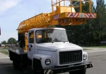 Маловысотная автовышка ГАЗ 4333