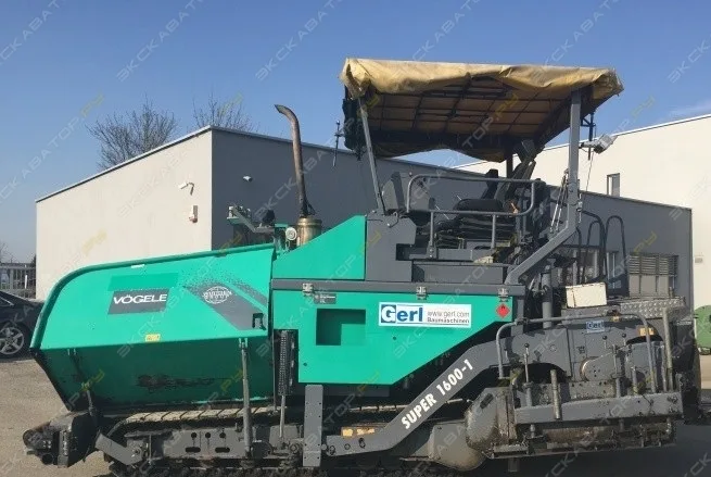 Асфальтоукладчик Vogele Super 1600-1