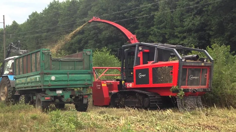 Мульчер Ahwi RT400