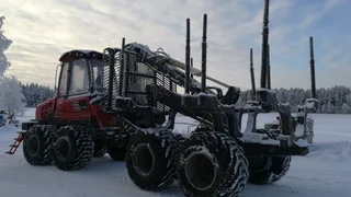 Форвардер Komatsu 845