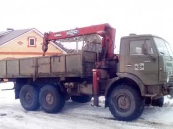 Бортовой грузовик с КМУ КамАЗ 4310