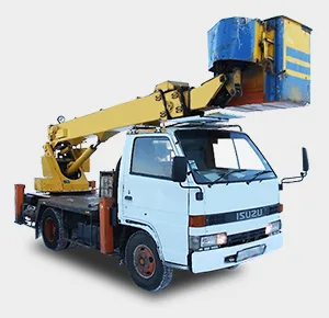Маловысотная автовышка ISUZU ELFE