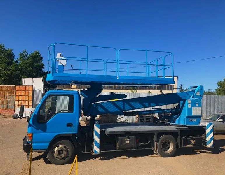 Маловысотная автовышка Scania Fd