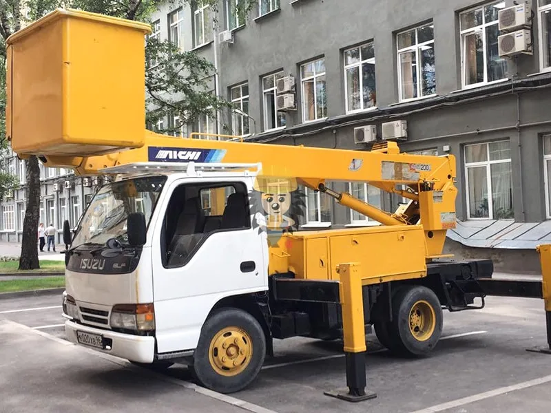Средневысотная автовышка ISUZU ELFE