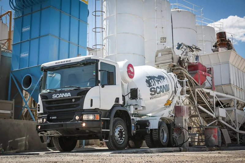 Автобетоносмеситель Scania P 340 6x4