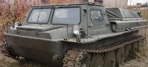 Гусеничный вездеход ГАЗ 71