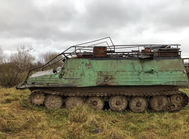 Гусеничный вездеход ГАЗ 71