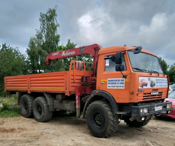 Колесный вездеход Камаз манипулятор-вездеход