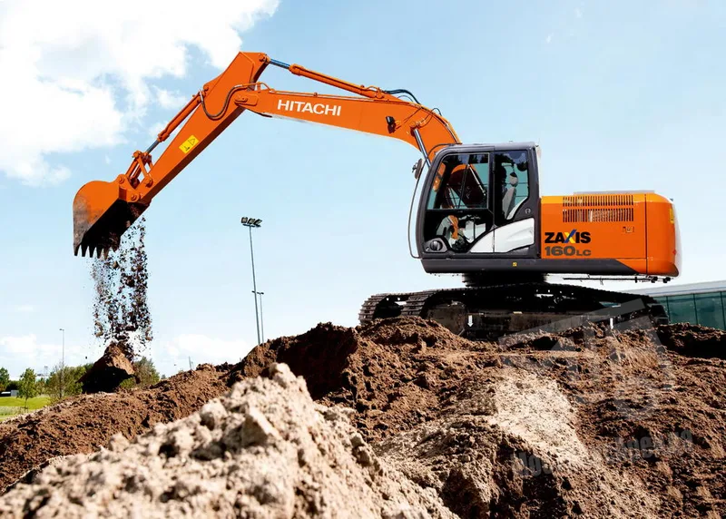 Гусеничный экскаватор Hitachi ZX160LC-5G