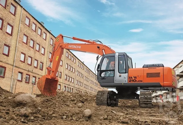 Гусеничный экскаватор Hitachi ZX210LCN-G
