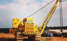 Трубоукладчик среднего диаметра  Komatsu D355C
