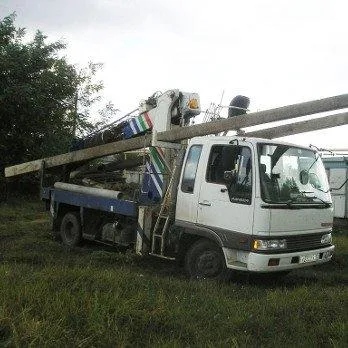 Мобильная буровая установка Mitsubishi Canter