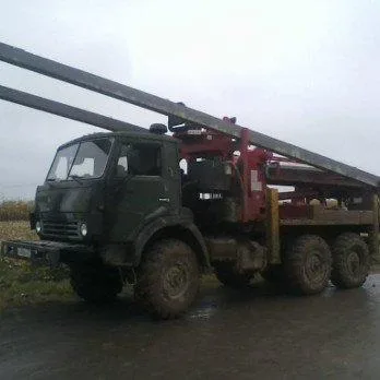 Мобильная буровая установка Камаз 6х6 вездеход