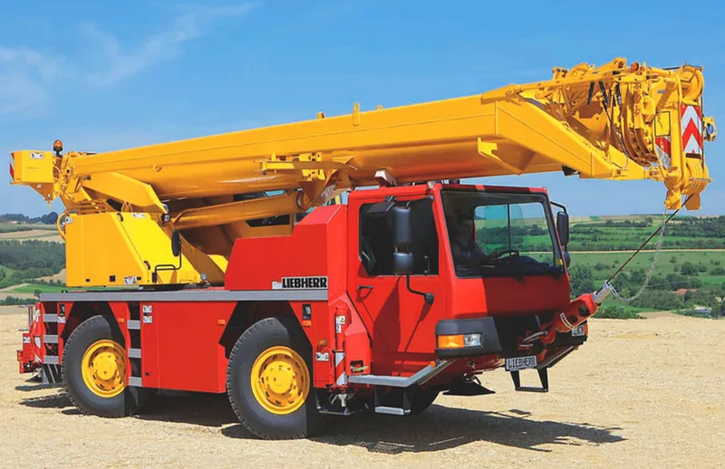 Автокран Liebherr LTM 1050-3.1 - тест123