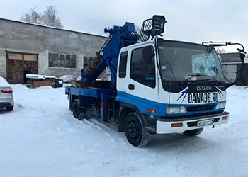 Мобильная буровая установка ISUZU Forward
