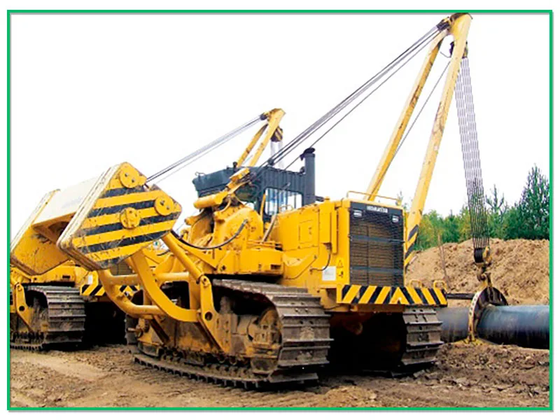 Трубоукладчик большого диаметра  Komatsu D355C-3
