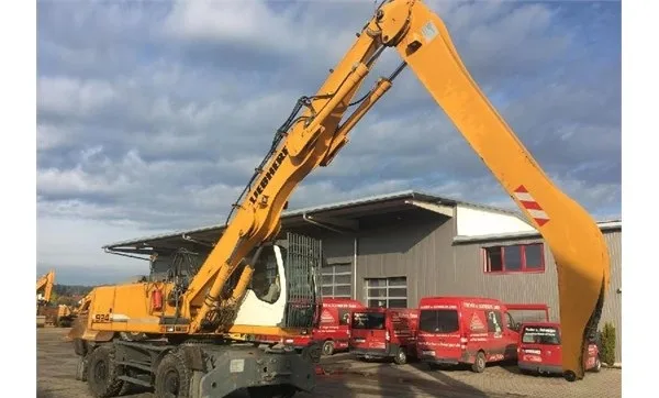 Перегружатели колесные Liebherr грейфер
