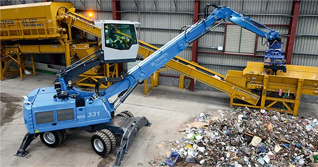 Перегружатели колесные Atlas-Terex MHL 331