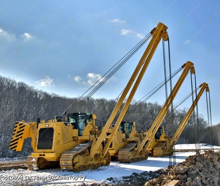 Трубоукладчик большого диаметра  Caterpillar PL87