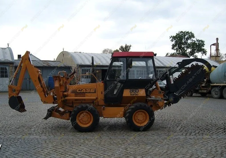 Траншеекопатель CASE 860