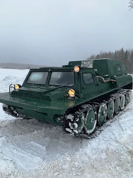 Гусеничный вездеход ГАЗ 71 ГТСМ
