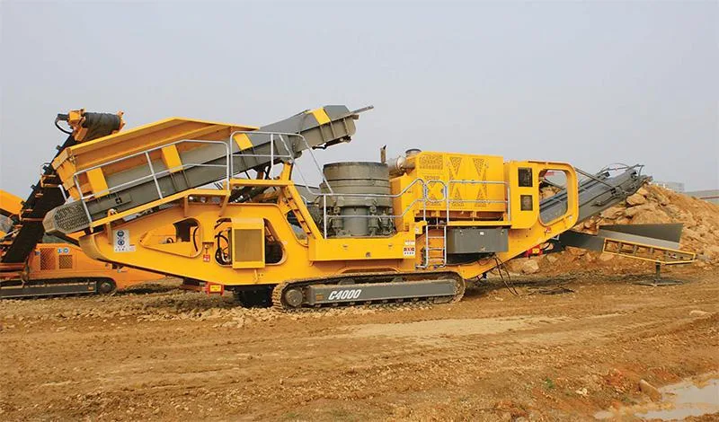 Мобильная дробилка AGT Anaconda C4000