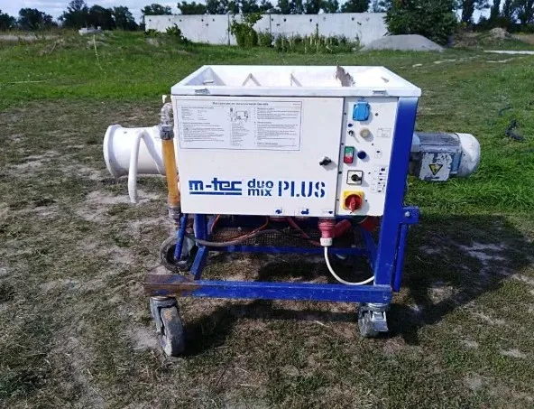 Штукатурная станция M-TEC duo-mix plus