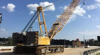Гусеничный кран Liebherr LR 1100