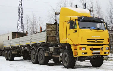 Длинномер Камаз вездеход